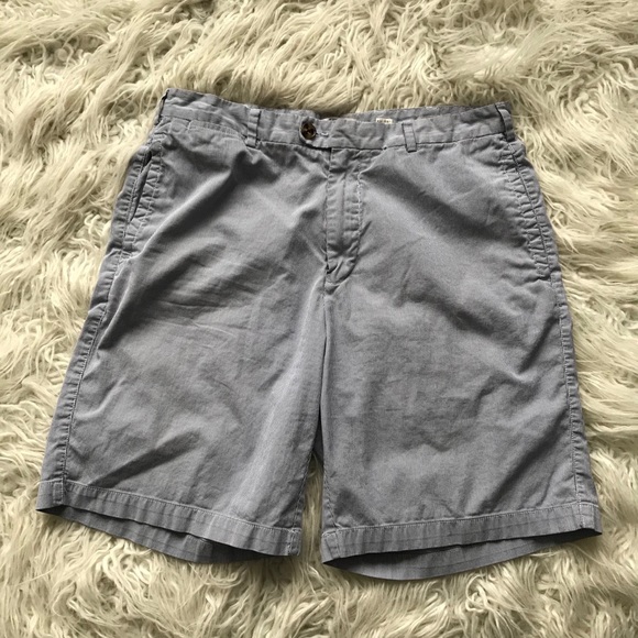 Peter Millar Pinstriped Golf Shorts‎ Blue White - Picture 1 of 5